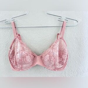 La perla luxury bra size 34E golden rose lace